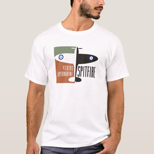 vickerssupermarinehetlevrad person tee (Framsida)