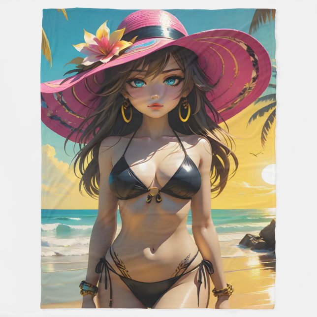 Vicki Dollz Fleece Blanket (Framsidan)