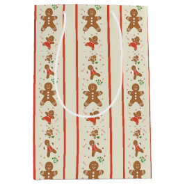 Vickie’s Gingerbread Parade-Cream Gift Bag