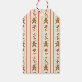Vickie's Gingerbread-parad - grädde Presentetikett