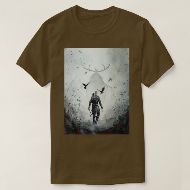 Vickings ragnar hett products t shirt (Design framsida)