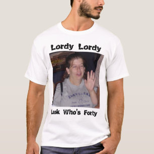 Vickis 40th t shirt