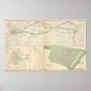 Vicksburg Meridian, miss Poster