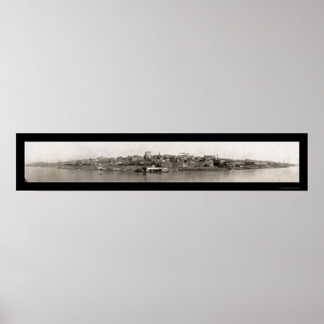 Vicksburg, Mississippi Photo 1910 Poster (Framsidan)