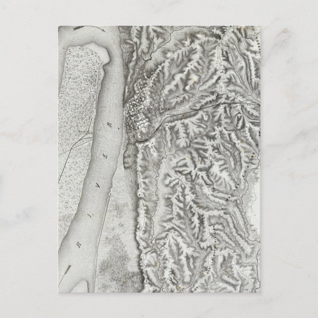 Vicksburg, Missouri Vykort (Framsida)