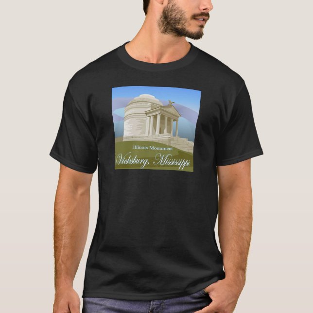 Vicksburg, MS T-Shirt (Framsida)