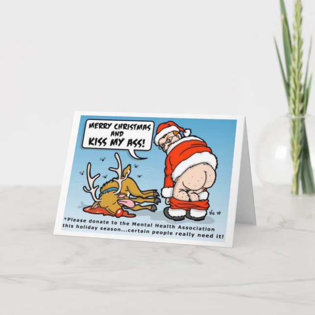 Vics julafton-kort 2 helgkort (Framsida)