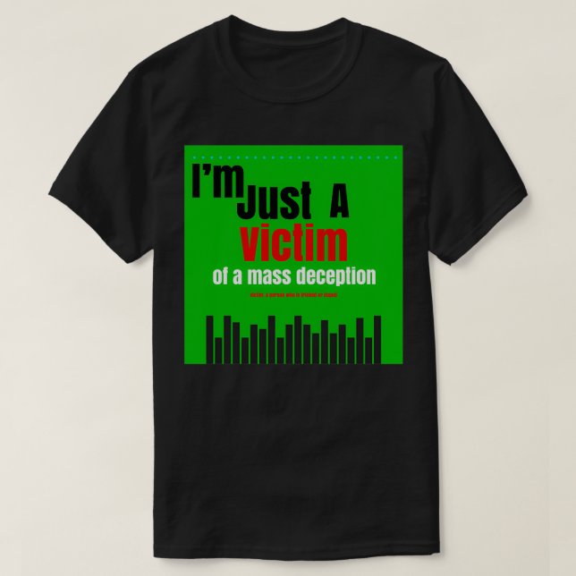 VICTIM T SHIRT (Design framsida)