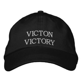 Victon Victory Embroized Hat Broderad Keps