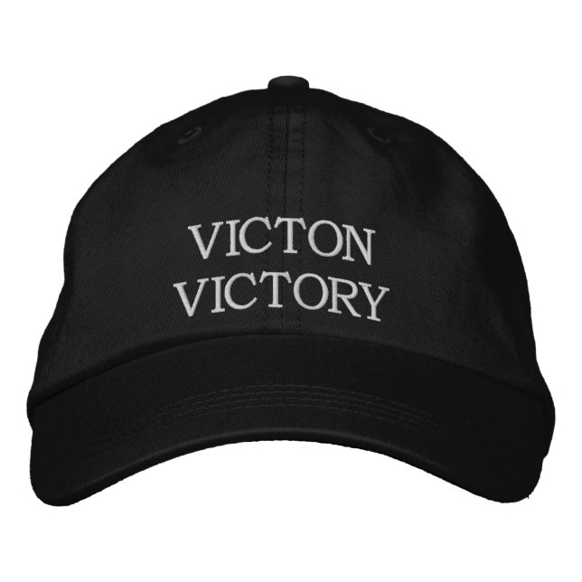 Victon Victory Embroized Hat Broderad Keps (Framsida)