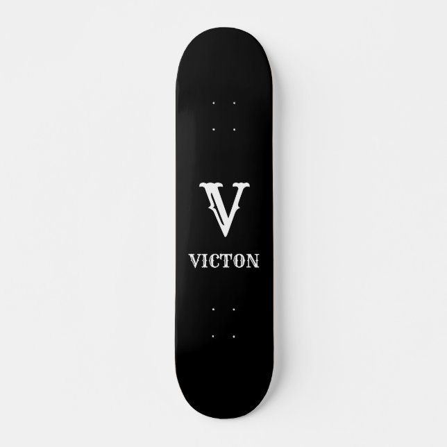 Victon Victory Rye Brand Logotyp 3/4" Skateboard D (Framsida)