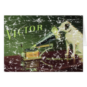 Victor 1899 - nödlidande hälsningskort