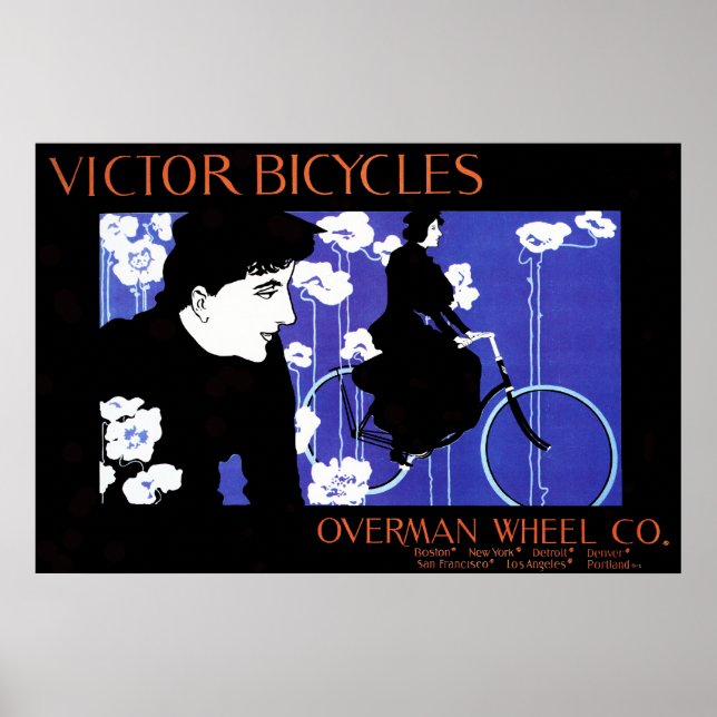 Victor Bicycles Overman Wheel Promo Poster (Framsidan)