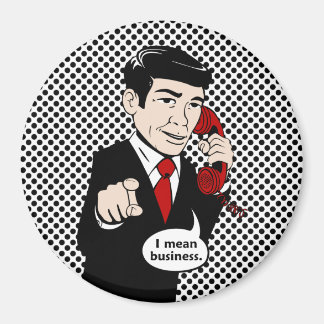 Victor Crushmore Elak Business Magnet