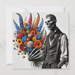 Victor Dreadthorn - Gothic Victorian Greeting Card Anteckningskort