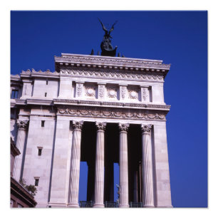 Victor Emmanuel 2:a monumentet Rom Poster