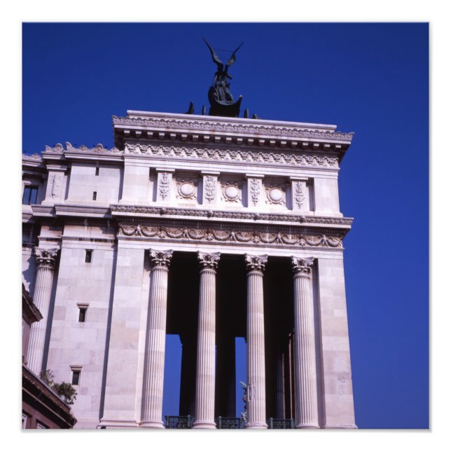 Victor Emmanuel 2:a monumentet Rom Poster (Framsidan)
