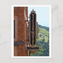 Victor Hotel, Colorado Vykort