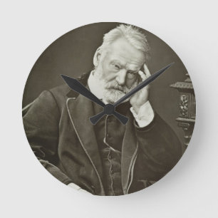 Victor Hugo (1802-85), från 'Galerie Contemporain Rund Klocka