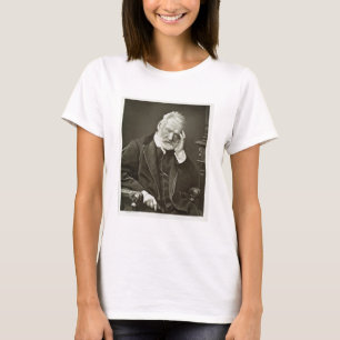 Victor Hugo (1802-85), från 'Galerie Contemporain T-shirt