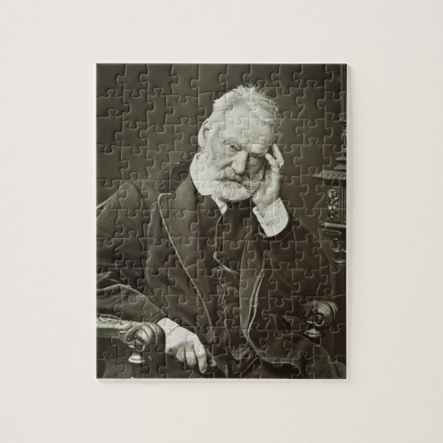Victor Hugo (1802-85), från 'Galerie Contemporaine Pussel (Vertikal)