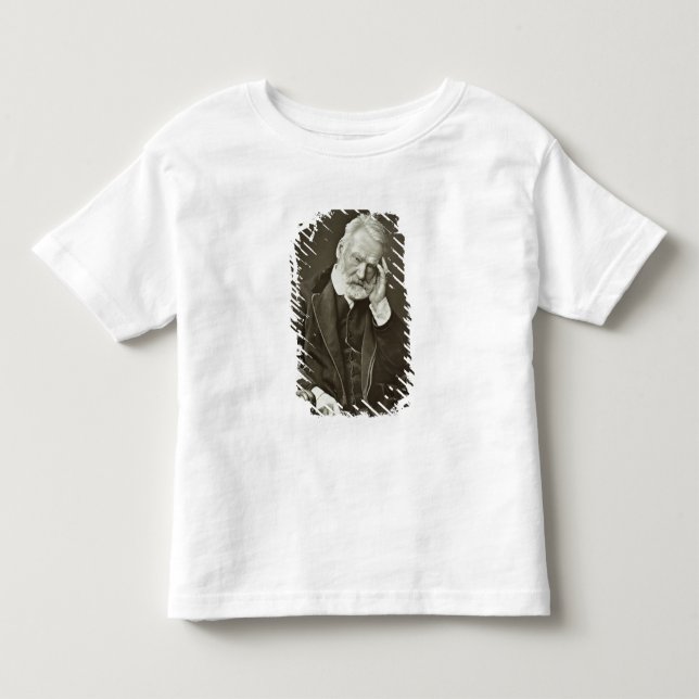 Victor Hugo (1802-85), från 'Galerie Contemporaine T Shirt (Framsida)
