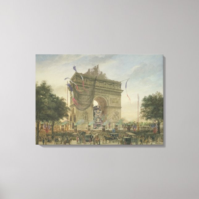 Victor Hugo 1885 Canvastryck (Framsida)