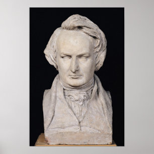 Victor Hugo åldras 35, 1837 Poster