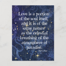 Victor Hugo Dikt Vykort