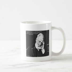 Victor Hugo & Happiness Quote presenterar Tees m.m Kaffemugg