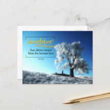 Victor Hugo inspirationcitat "Skratt"