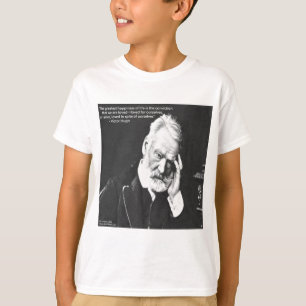 Victor Hugo & Lycka Citat Gåvor T-shirts Med mera