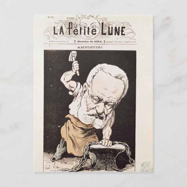 Victor Hugo Vykort (Framsida)