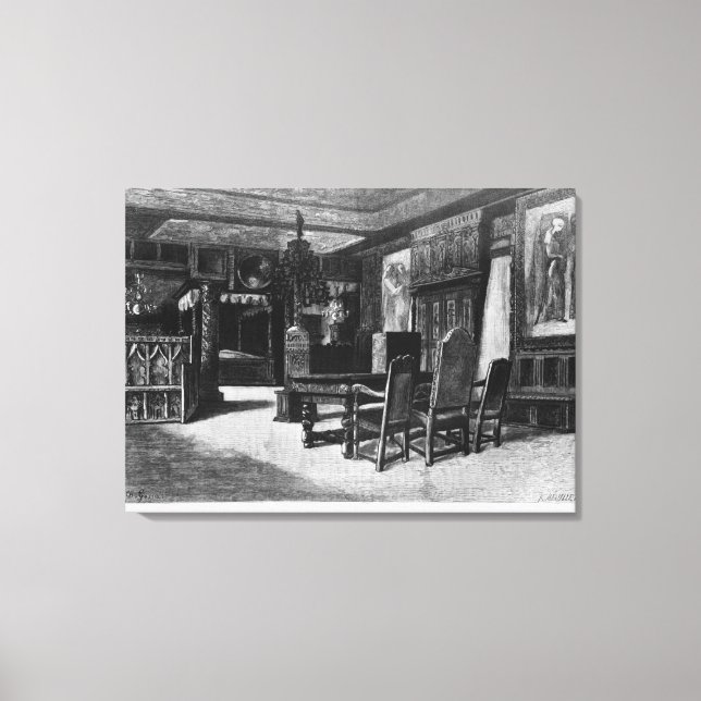 Victor Hugos hem Canvastryck (Framsida)