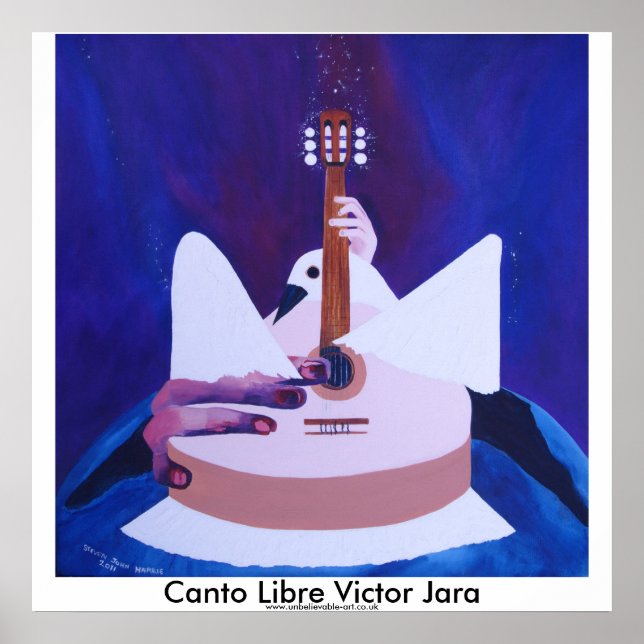 Victor Jara Poster (Framsidan)