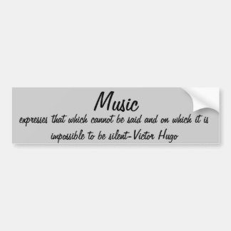 Victor Quotes Music uttrycker Bildekal