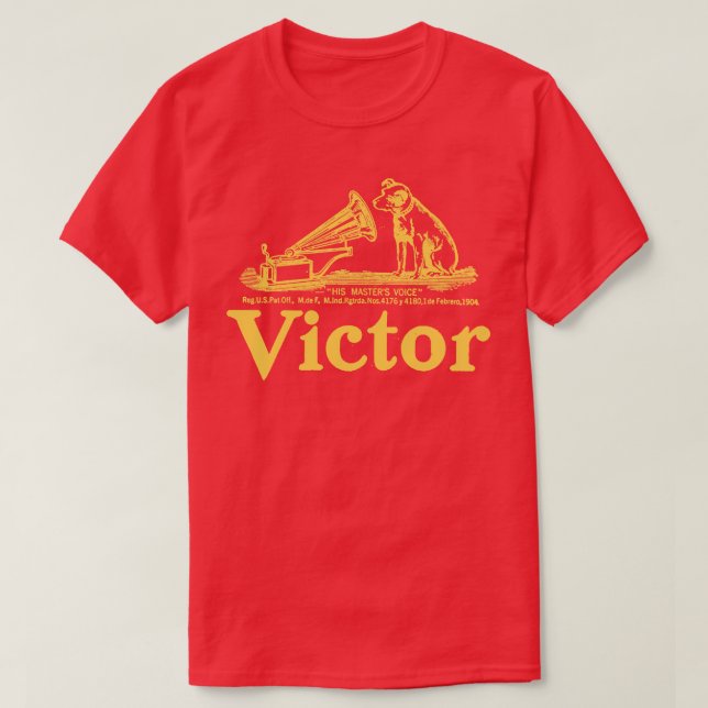 Victor Records T Shirt (Design framsida)