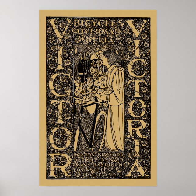 Victor, Victoria Cykelannons Poster (Framsidan)
