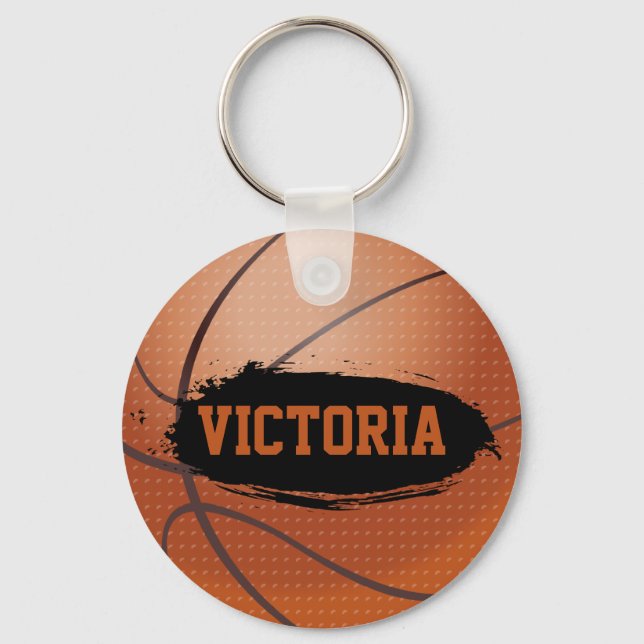 Victoria Basketball-Nyckelring/Nyckelring Nyckelring (Framsida)