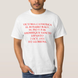 VICTORIA CATHOLICA CAMISIA DE LEPANTO TEE SHIRT