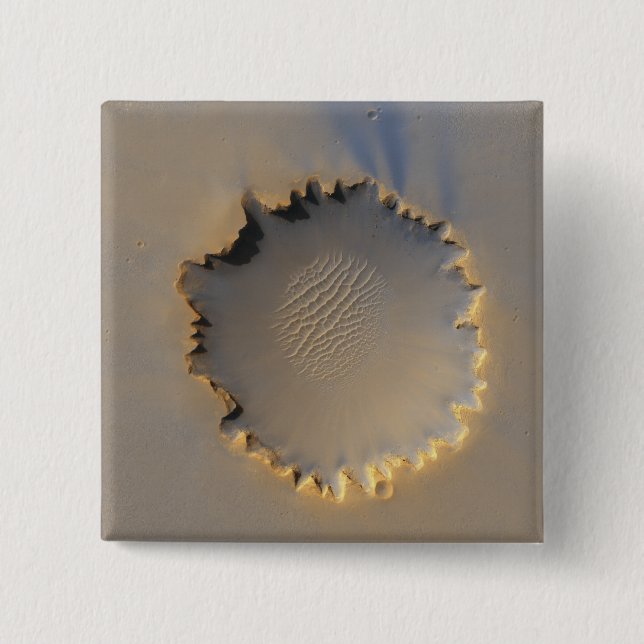 Victoria Crater på Mars Knapp (Framsida)