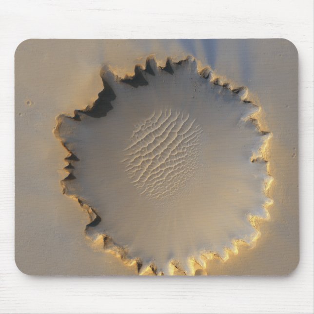 Victoria Crater på Mars Musmatta (Framsidan)