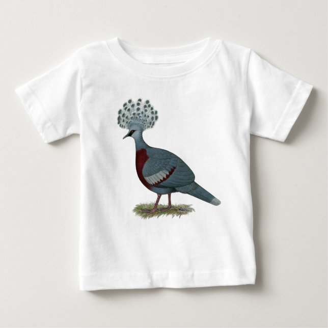 Victoria Crowned Pigeon Tee (Framsida)