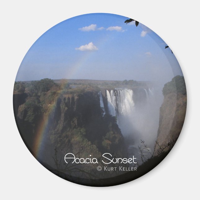 Victoria Fall 1 Magnet (Framsidan)