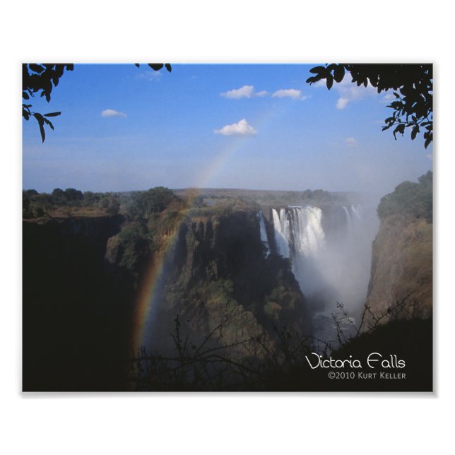 Victoria Fall 2 Fototryck (Framsidan)