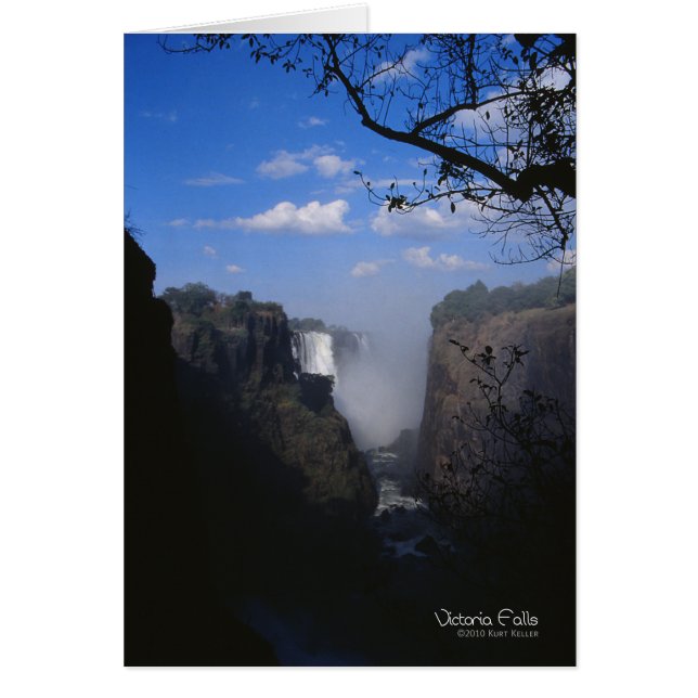 Victoria Falls 1 OBS Kort (Framsidan)