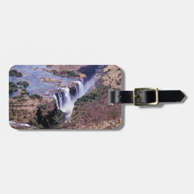 Victoria Falls-flyg - Zimbabwe, Afrika Bagagebricka (Horisontell Framsida)