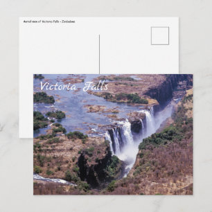 Victoria Falls-flyg - Zimbabwe, Afrika Vykort