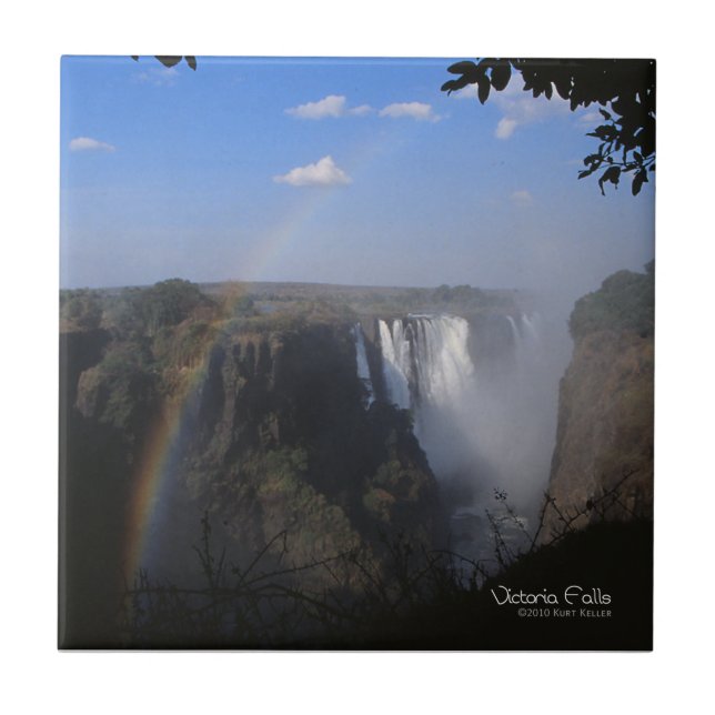 Victoria Falls Kakelplatta (Framsidan)