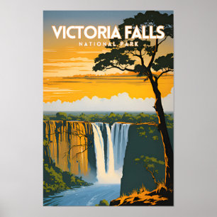 Victoria Falls nationalpark Poster